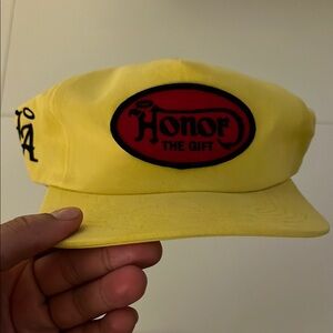 Honor The Gift Yellow Cap